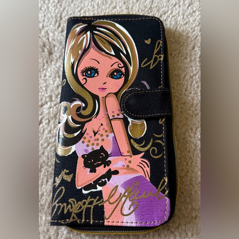 Cute Japanese Long Wallet with Chic Design